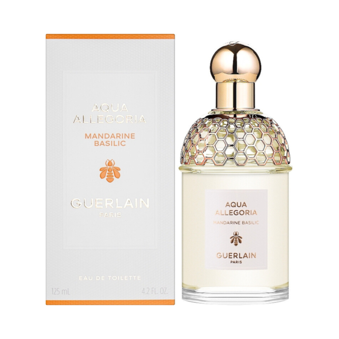 Discover the refreshing scent of Guerlain Aqua Allegoria Mandarine Basilic Eau de Toilette 125ml Spray