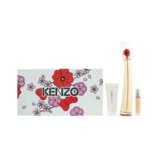 Kenzo Flower by Kenzo L’Absolue Gift Set 100ml EDP + 10ml EDP + 75ml Body Lotion