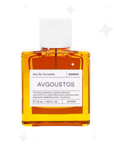 Korres Avgoustos Eau de Toilette 50ml Spray - a captivating fragrance inspired by summer