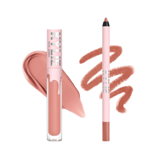 Kylie Cosmetics Matte Lip Kit 3ml Liquid Lipstick + 1.1g Lip Liner – Candy K