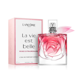 Discover the essence of joy with Lancôme La Vie Est Belle Rose Extraordinaire Eau de Parfum 50ml Spray