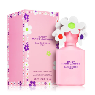 Marc Jacobs Daisy Eau So Fresh Pop Eau de Toilette 75ml Spray: Vibrant floral fragrance with fruity notes