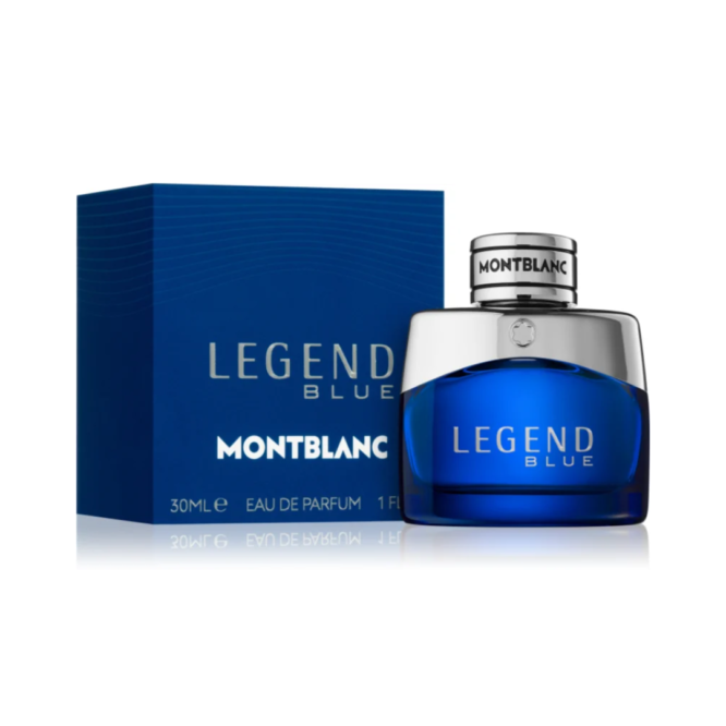 Mont Blanc Legend Blue Eau de Parfum 30ml Spray - Sophisticated fragrance for men with fresh and aromatic notes