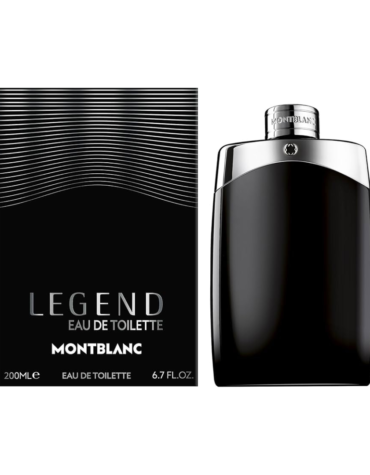 Mont Blanc Legend Eau de Toilette 200ml Spray - A sophisticated men's fragrance with fresh and woody notes for timeless elegance and confidence.