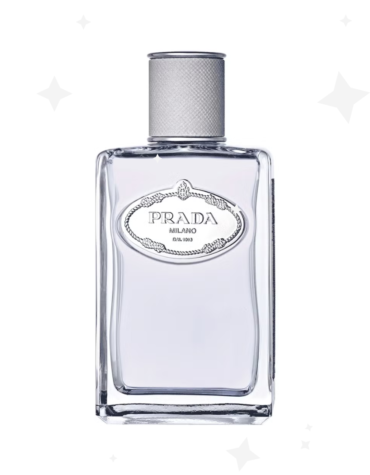 Prada Infusion d'Iris Cèdre Eau de Parfum 100ml Spray showcasing elegant floral and woody notes