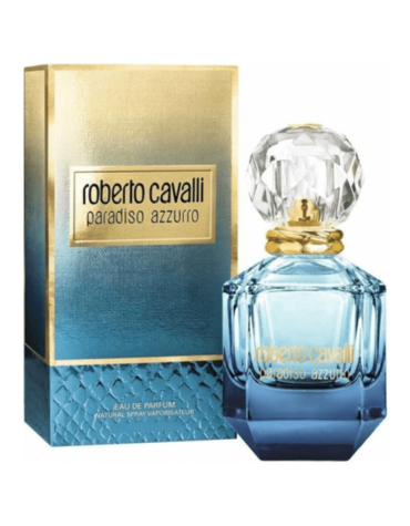 Roberto Cavalli Paradiso Azzurro Eau de Parfum 100ml Spray - Luxurious fragrance with floral and fruity notes for a vibrant