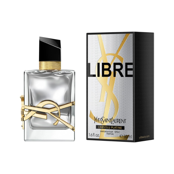 Yves Saint Laurent Libre L'Absolu Platine 50ml Spray - Elegant perfume with floral and warm notes