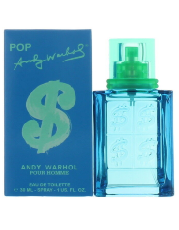 Andy Warhol Pop Pour Homme Eau de Toilette 30ml Spray - Vibrant fragrance for men