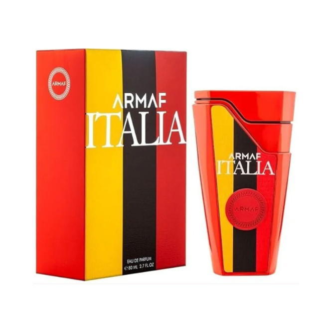 Armaf Eternia Italia Eau de Parfum 80ml Spray - invigorating fragrance with notes of citrus and floral for an exquisite scent experience. Perfect for daily wear.