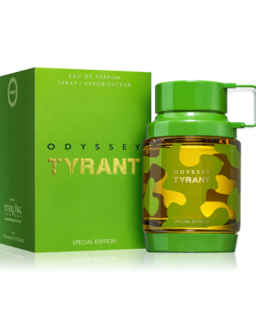 Armaf Odyssey Tyrant Eau de Parfum 100ml Spray is a luxurious fragrance featuring bold