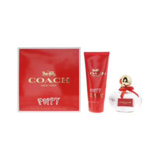 Coach Poppy Gift Set featuring 100ml EDP and 100ml Body Lotion