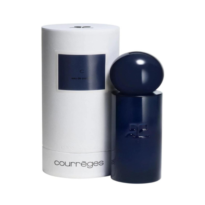 Courrèges C Eau de Parfum 100ml Spray featuring a vibrant