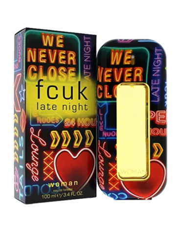 FCUK Late Night Woman Eau de Toilette 100ml Spray: A seductive fragrance for women