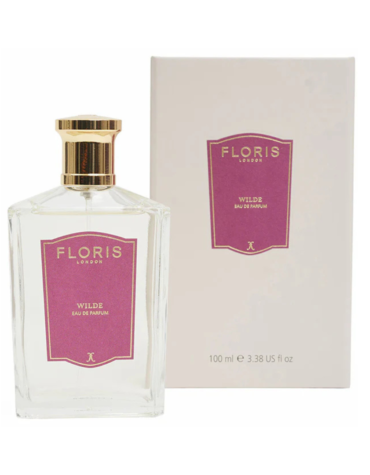 Floris Wilde Eau de Parfum 50ml Spray bottle showcasing a luxurious floral fragrance with hints of spice and woods