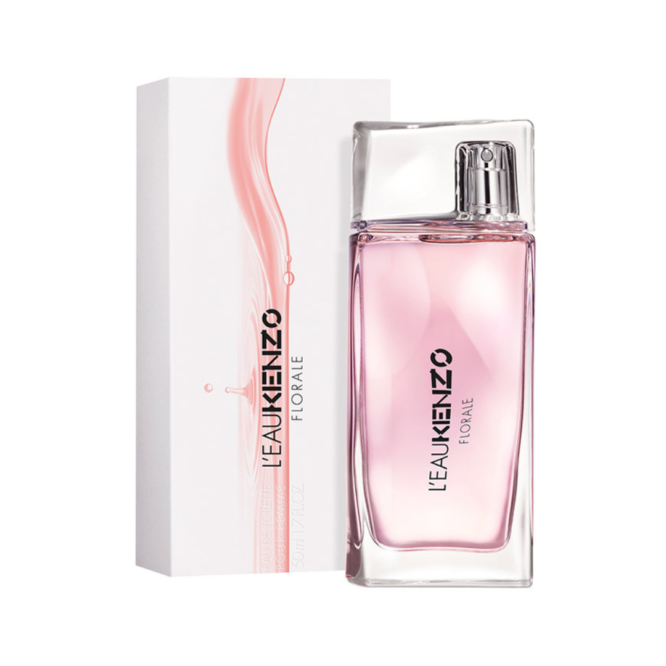 Kenzo L'Eau Kenzo Florale Drop Eau de Parfum 50ml Spray offers a fresh floral scent ideal for everyday use