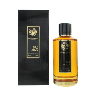 Mancera Gold Aoud Eau de Parfum 120ml Spray - luxurious fragrance with warm and woody notes