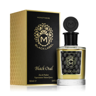 Monotheme Black Oud Eau de Parfum 100ml Spray - Luxurious unisex fragrance featuring rich oud notes