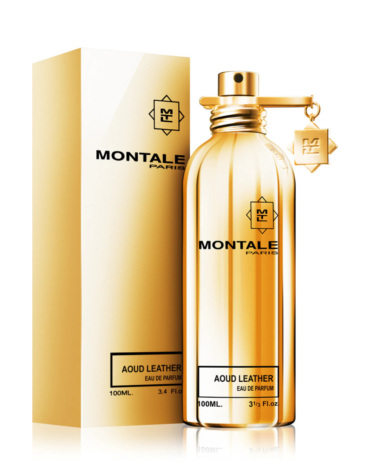 Montale Aoud Leather Eau de Parfum 100ml Spray - a luxurious fragrance combining rich leather and oriental notes for an unforgettable scent experience.