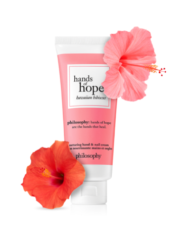 Philosophy Hands Of Hope Hawaiian Hibiscus Hand & Nail Cream 30ml offers moisturizing care with a tropical scent