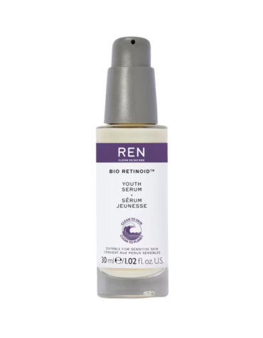 Ren Bio Retinoid Youth Serum 30ml - A rejuvenating skincare serum featuring bio-retinoids for youthful