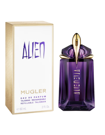 Thierry Mugler Alien Eau de Parfum 60ml Spray - Luxurious floral fragrance with notes of jasmine and amber