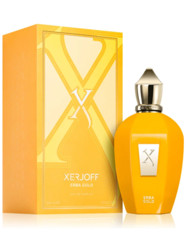 Xerjoff Erba Gold Eau de Parfum 100ml Spray features luxurious fragrance notes