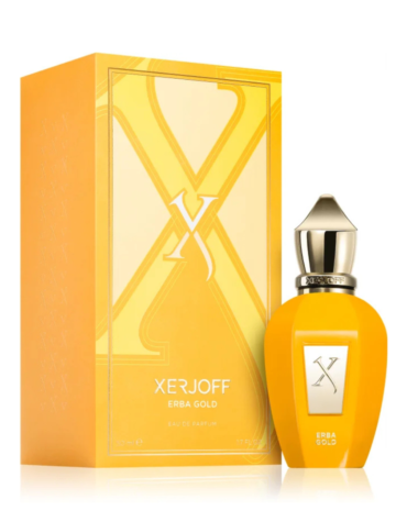 Xerjoff Erba Gold Eau de Parfum 50ml Spray - Luxurious unisex fragrance with rich notes of citrus