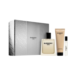 Burberry Hero Gift Set 100ml EDT + 75ml Body Wash + 10ml EDT